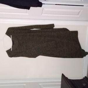 Asymmetrical knit bubble dress 2xl